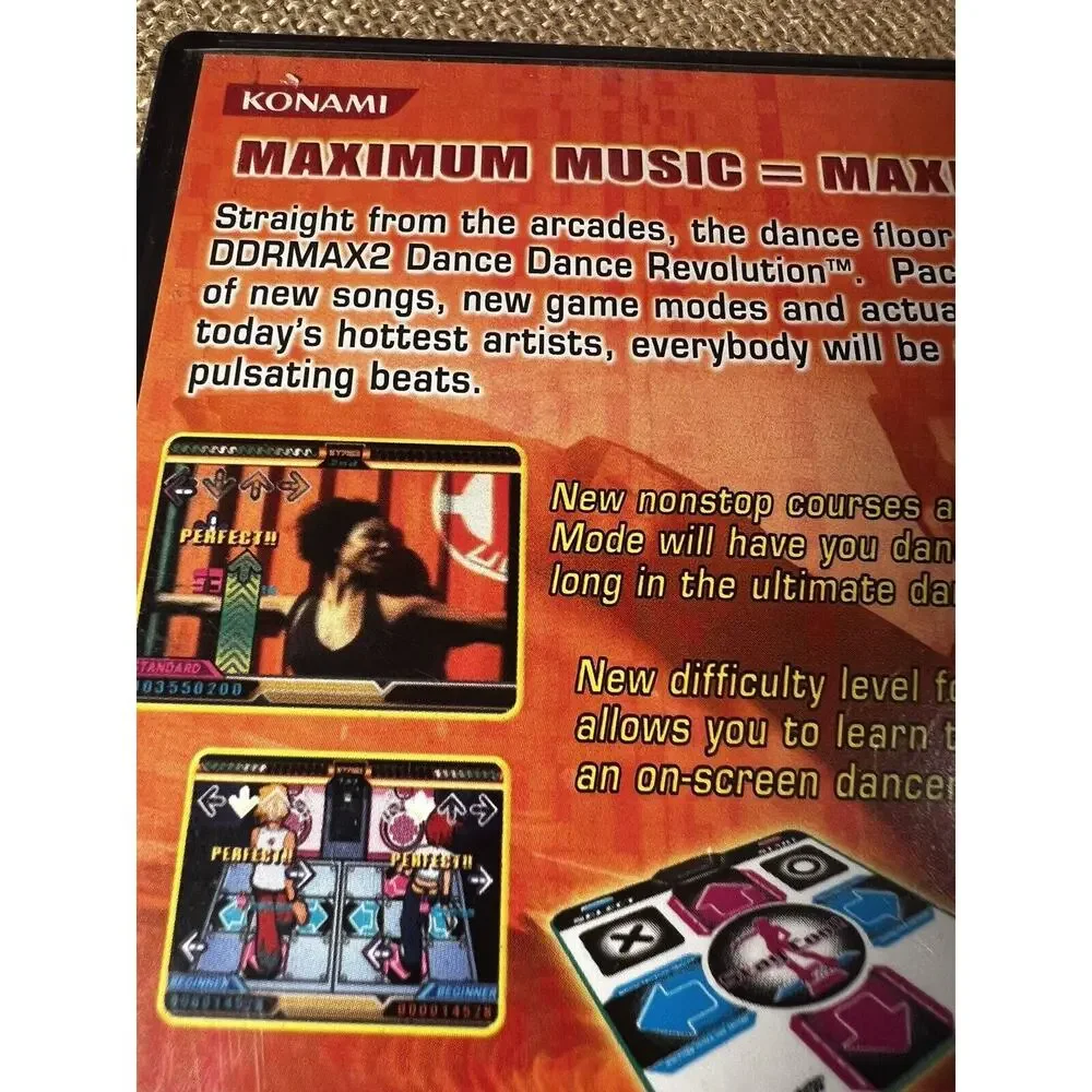 DDRMAX2 Dance Dance Revolution Max 2 - PS2